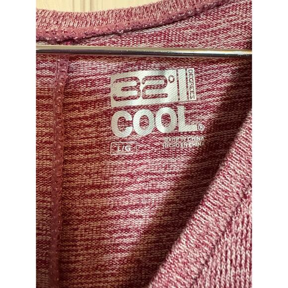 32 DEGREES Women's Soft Comfy Romper Quick Dry Stretch Comfort, red Large - Picture 2 of 4